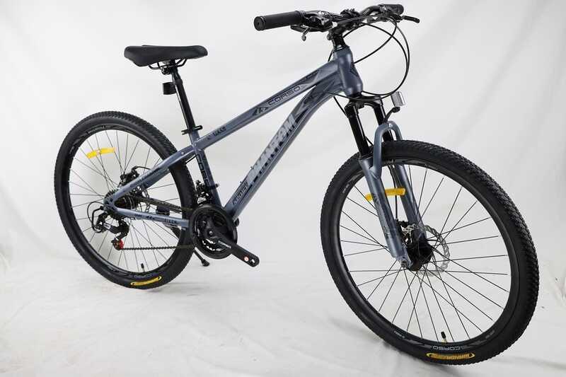 Велосипед Спортивний Corso 26" дюймів «Phantom» PH-26300 (1) рама сталева 13’’, обладнання SunRun 21 швидкість, зібран на 75%