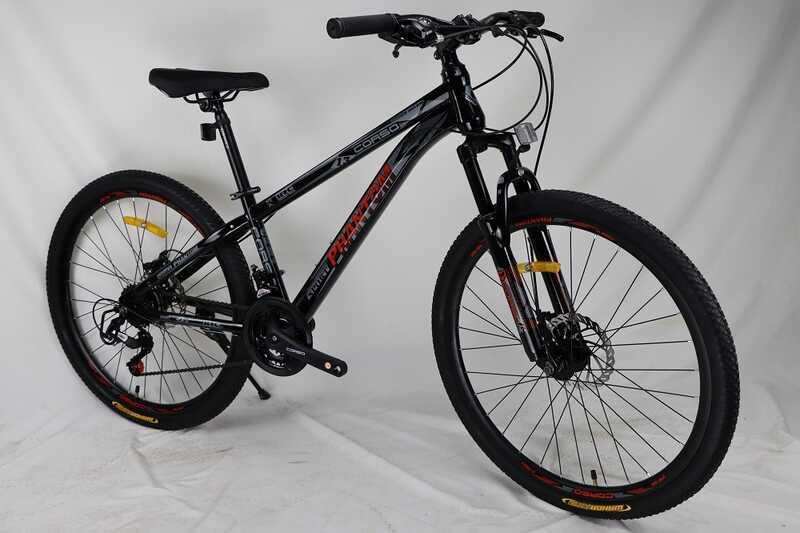 Велосипед Спортивний Corso 26" дюймів «Phantom» PH-26410 (1) рама сталева 13’’, обладнання SunRun 21 швидкість, зібран на 75%
