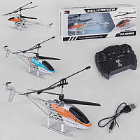 Вертоліт на радіокеруванні 656 (24) 2 кольори, 3.5 каналу, гіроскоп, акумулятор, в коробці