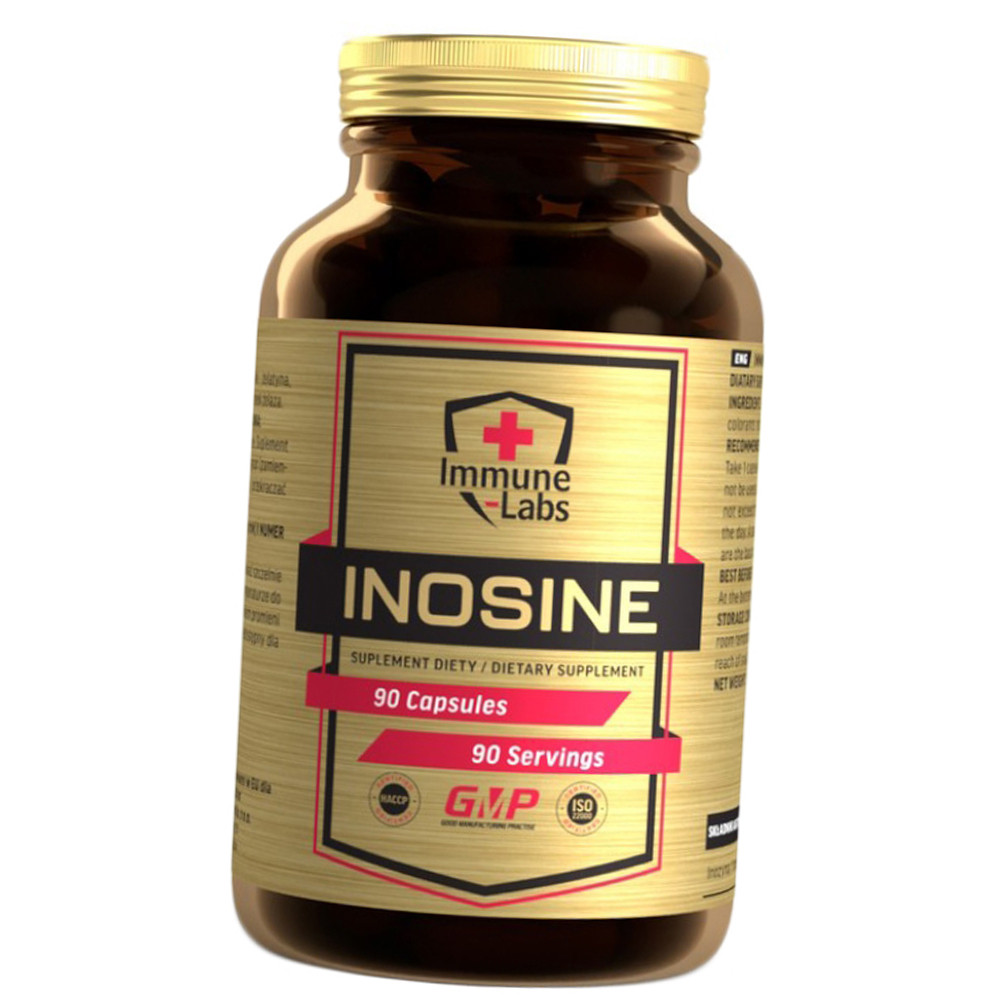 Інозин Immune Labs Inosine 500 mg 90 капсул