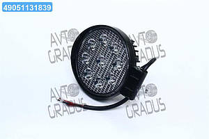 Фара LED додаткова 12 / 24V, 9 * 3W, D = 112 мм  TP-9300D