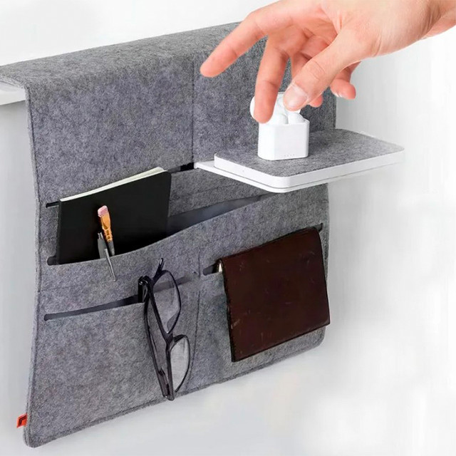 Фетровий органайзер із кишенями для зберігання дрібниць AND, фото 1