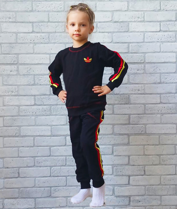 Детский спортивный костюм для мальчика ОПТ,трикотажный джемпер и штаны для детей однотонный р.32 34 36 38 40 - фото 1 - id-p1783257357