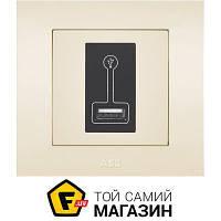 Розетка abb Розетка USB Cosmo титан 619-011400-142