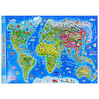 Плакат "Карта мира" (24661)