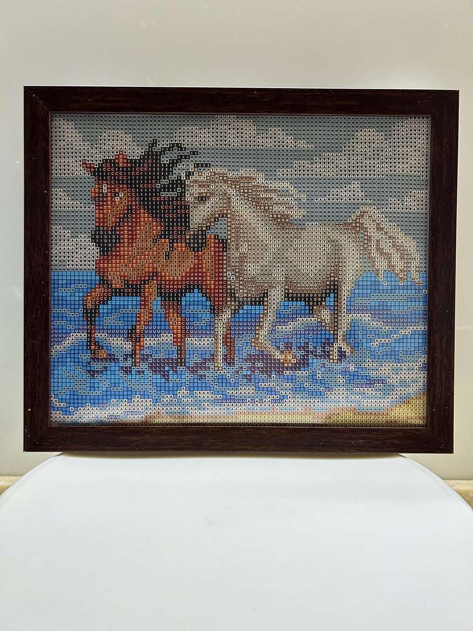 Алмазна вишивка з рамкою АВ 4082