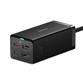 Швідка заряджання хаб концентратор 67 Вт 2x Type-C HDMI 4К Baseus GaN5 Pro CCGP110201