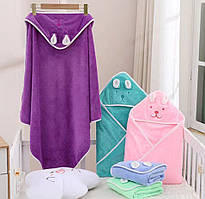 Рушник мікрофібра дитячий із куточком 90х80