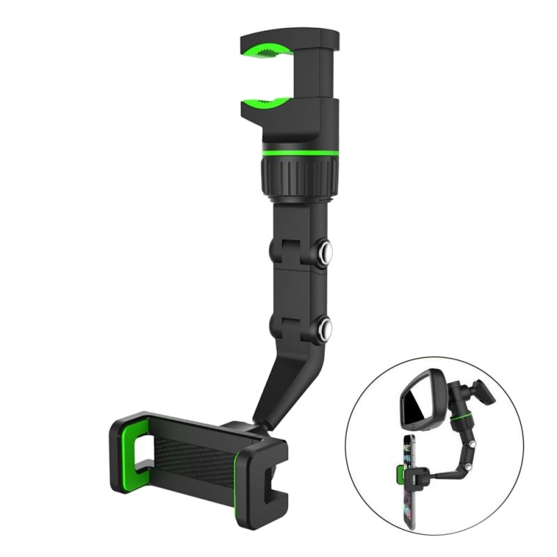 Тримач телефону на дзеркало заднього виду в авто AC Prof 3893, фото 1