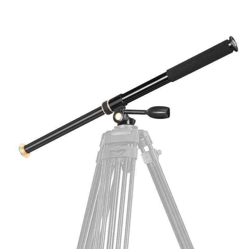 Штанга горизонтальна для штативу телескопічна 48-83 см 3/8 QZSD YT02, фото 1