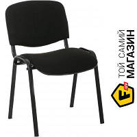 Офісне крісло зі спинкою тканина Nowy Styl Стілець ISO BLACK (CH) C-11 чорний