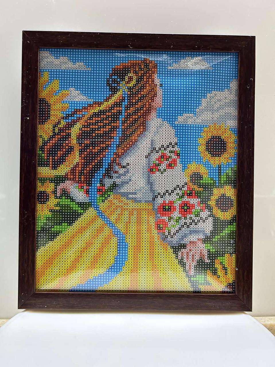 Алмазна вишивка з рамкою АВ 4077