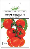 Семена томата Кристал F1, 10 семян ранний (65-75 дн), красный, круглый, индетерминантный. Clause