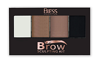 Тени для бровей Bless Beauty Brow Sculpting Kit 04