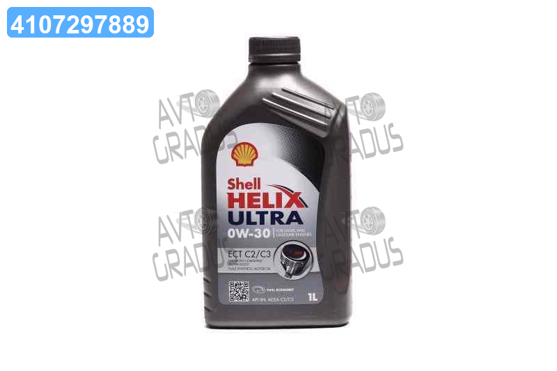 Масло моторн. SHELL Helix Ultra ECT C2/C3 0W-30 (Канистра 1л ...