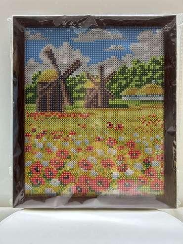 Алмазна вишивка з рамкою АВ 4074