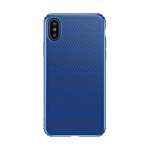 Чохол iPhone X перфорований TPU Baseus WIAPIPHX-DD03, фото 1