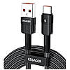Кабель USB Type-C 80Вт 7А швидка зарядка 1м чорний ESSAGER EXCT-XC01, фото 4