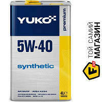 Моторное масло синтетическое Yuko Моторное масло SYNTHETIC 5W-40 4л