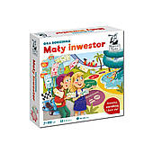 Розвивальна настільна гра «Маленький інвестор» — навчання підприємництва дітей 7+