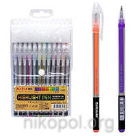 Набор гелевых ручек 24 цвета "Highlight Pen" HG6120-24