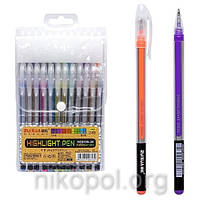 Набір гелевих ручок 24 кольори "Highlight Pen" HG6120-24