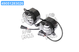 Фара протитуманна СТМ, 30W, WHITE+YELLOW D=90mm, 2шт.  TP-LW0202