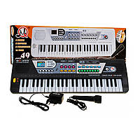 49-клавишная клавиатура для детей от 5 лет, микрофон + запись модель № 4919
