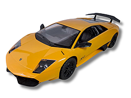 Машинка на пульті керування для дітей акумуляторна Lamborghini 35 см Жовтий