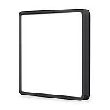LED Світильник накладний квадрат VIDEX 24W 5000K Black, фото 3