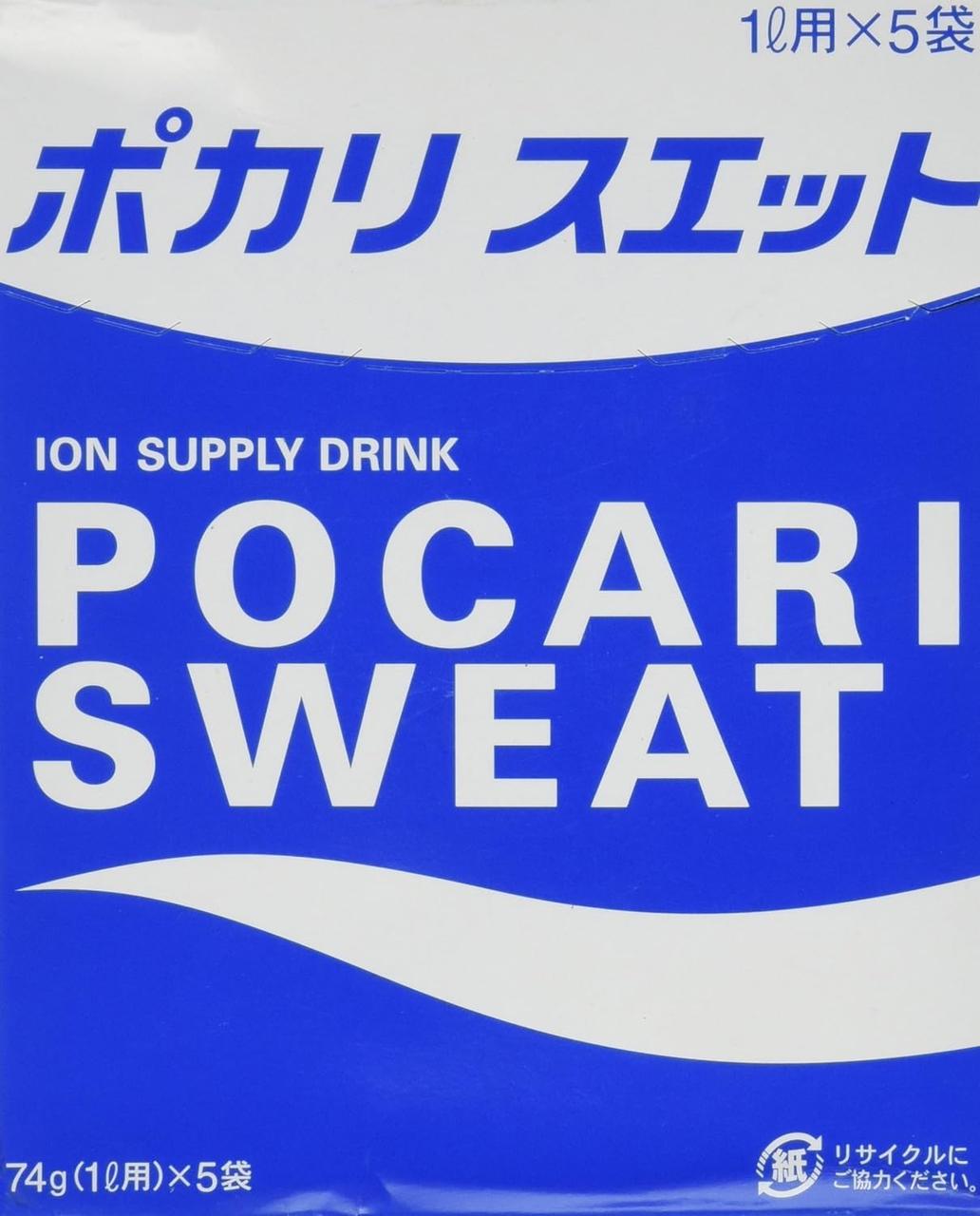 Otsuka Pocari Sweat високоякісний напій з електролітами та глюкозою, 1 пакетик 74 г
