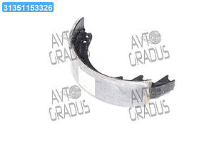 Колодка гальмівна ЗІЛ 5301 задн. довга в зборі (клеєна, м'яка накладка) ПРЕМІУМ 5301-3502092