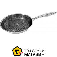 Круглая сковорода традиционная «Maxmark» ( Сковорідка 24 см MAXMARK MK-HC6024 (MK-HC6024) ) подходит для