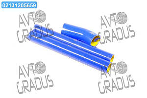 Патрубок радіатора МАЗ 500 (компл. 3 шт. силікон) STANDARD (TEMPEST) TP.1338.STD