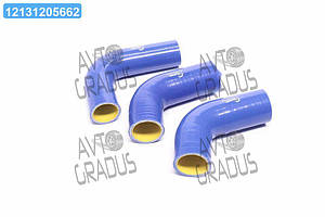 Патрубок радіатора УАЗ 451 (компл. 3 шт. силікон) STANDARD (TEMPEST) TP.1332.STD