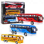 3 моделі автобусів для дітей 3+ Шкільний автобус + Екскурсійні автобуси + Яскраві кольори