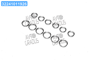 Кільця сідел клапанів ДВЗ Еталон, ТАТА Е1-Е4 компл. 12шт (RIDER) RD252501150148