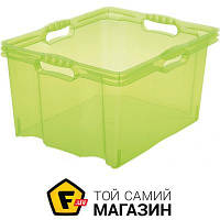 Ящик пластик - Keeper Ящик для хранения пластиковая 0275.2 Multi-box XXL 44 л салатовый 260x520x430 мм