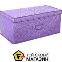 Коробка флизелин - Тарлев Короб для хранения Design Line 580х300х250 мм фиолетовый форма