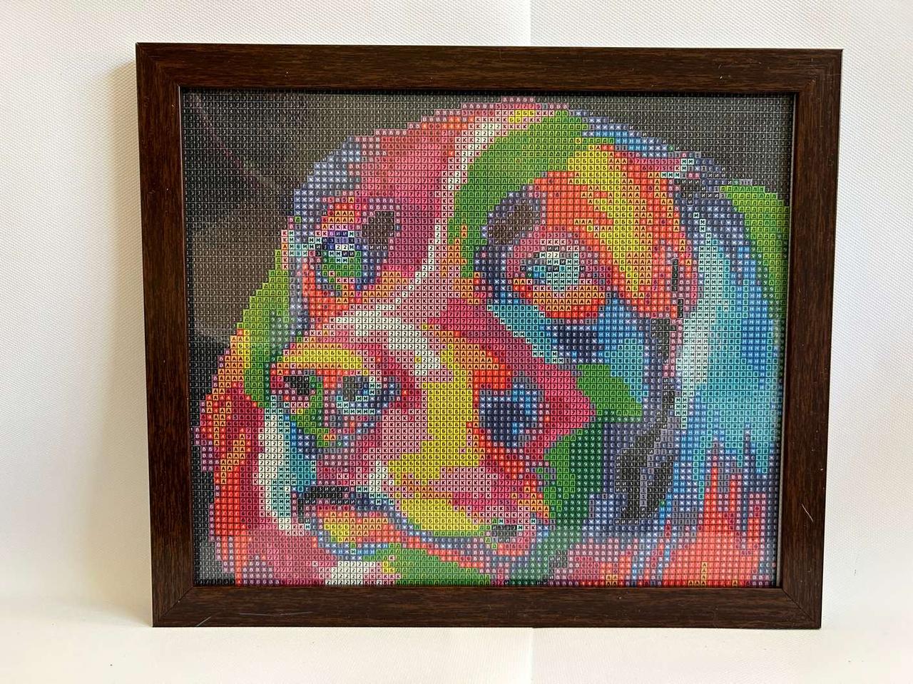 Алмазна вишивка з рамкою АВ 4052