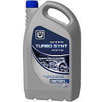 Олива моторна ДТЗ TURBO SYNT DIESEL 10W-40 API CF-4/SG, каністра 5 л ПЕ