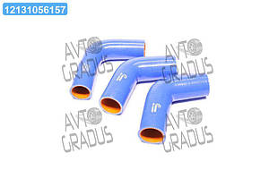 Патрубок радіатора УАЗ 451 (компл. 3 шт. силікон) (TEMPEST) TP.1332