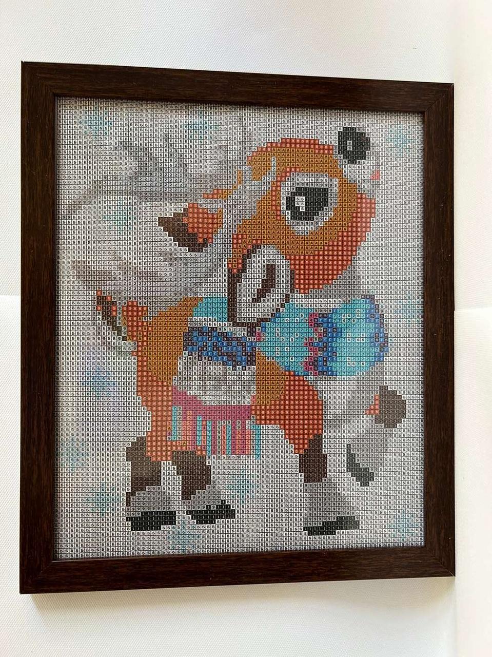 Алмазна вишивка з рамкою АВ 4049