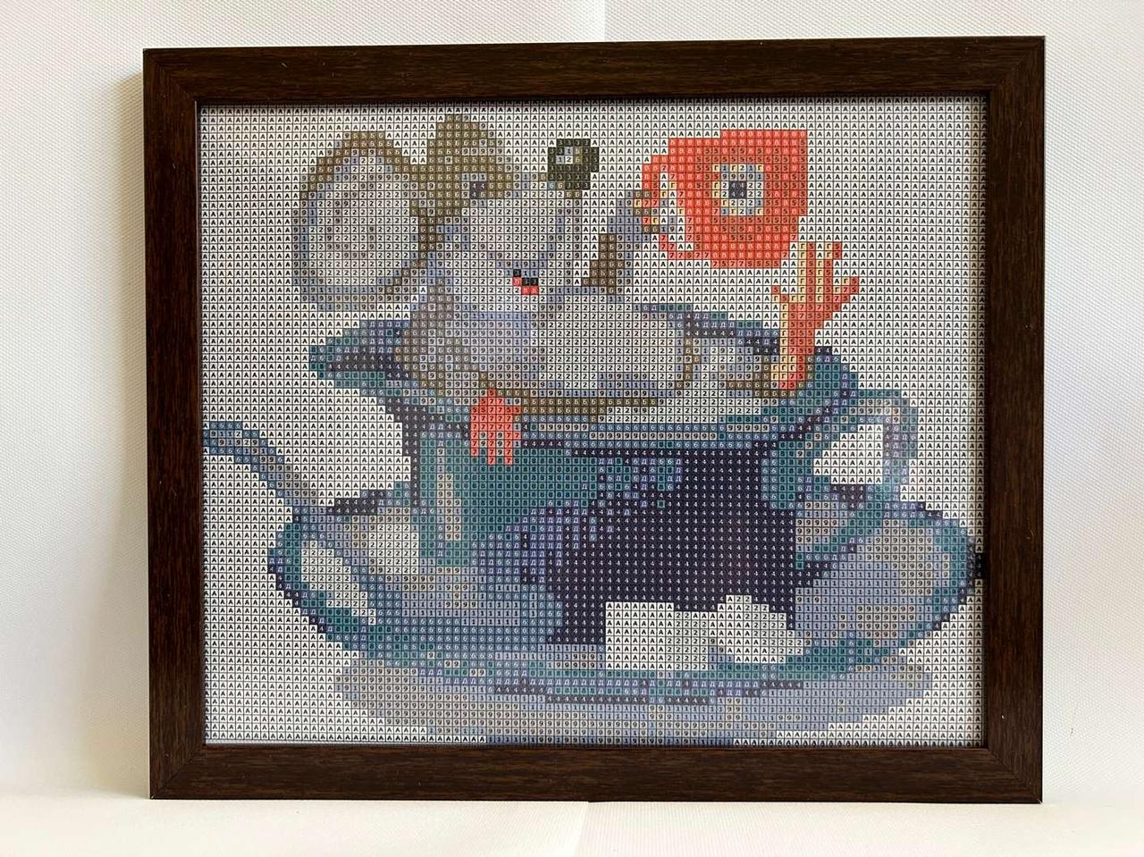 Алмазна вишивка з рамкою АВ 4048