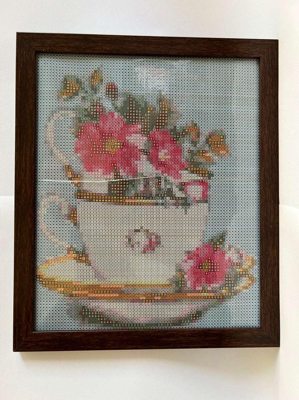 Алмазна вишивка з рамкою АВ 4046