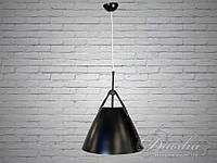 Подвесной светильник на 1 лампу E27 40Вт металл черный 3.6х10.5 см