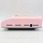 Витяжка для манікюру, 858-8, 80Вт, Рожева / Професійна витяжка для манікюру з НЕРА-фільтром, фото 7