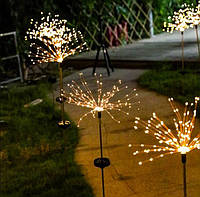 Магия света в вашем саду Садовые фонари ShowTime 'Фейерверк' на солнечной батарее упаковка 2 шт