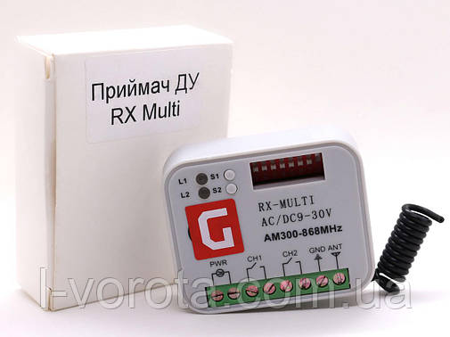 MULTI RX Gant — приймач універсальний 2-канальний, фото 1