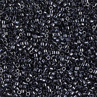 Бісер Miyuki Delica Beads 11/0 Gunmetal DB-1 (5 гр)